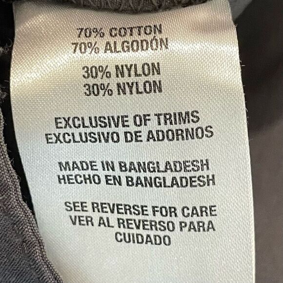 Woolrich Dark Slate Trek Cargo Hiking Capri Pants Size 12 New - Picture 8 of 10